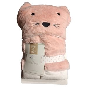 Buy Buy BABY Faux Fur Cat Hooded Snuggle Swaddling Towel